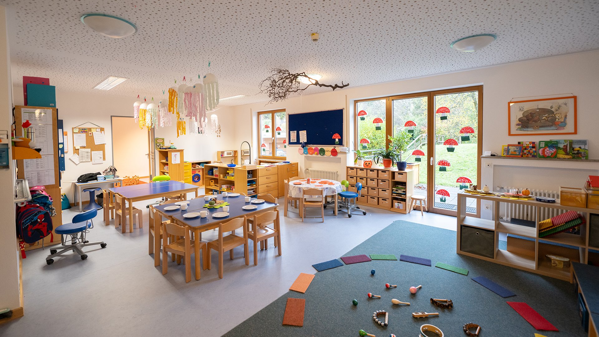 Gemütliche Räumlichkeiten der Kita Haus für Kinder